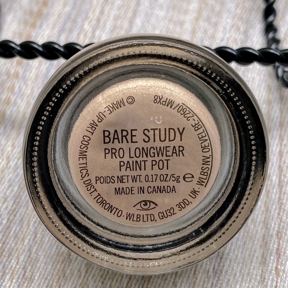 MAC Pro Longwear Paint Pot “Bare Study.”